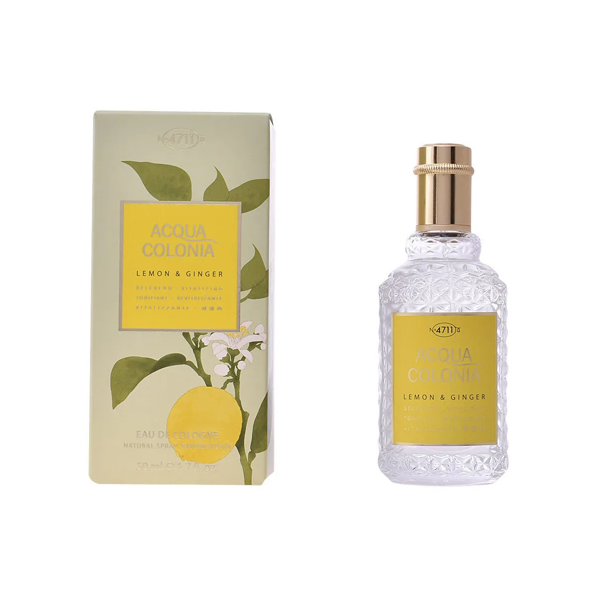 Acqua Colonia Lemon & Ginger Eau De Cologne Splash & Spray