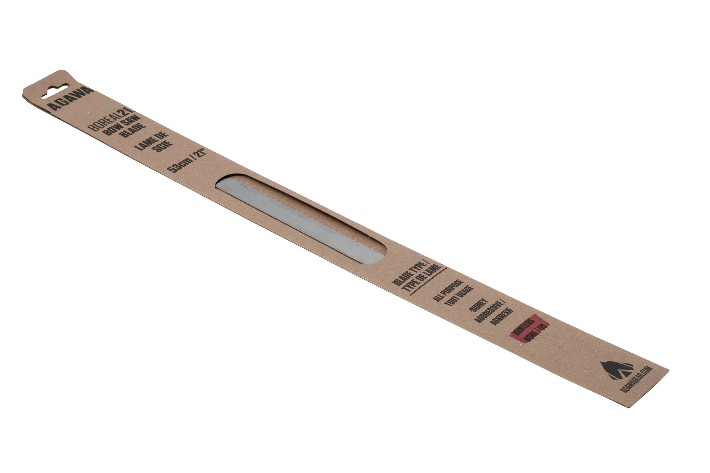 Agawa Canyon Hunters Blade Bone, hoja de sierra para la Boreal21, 53,3 cm