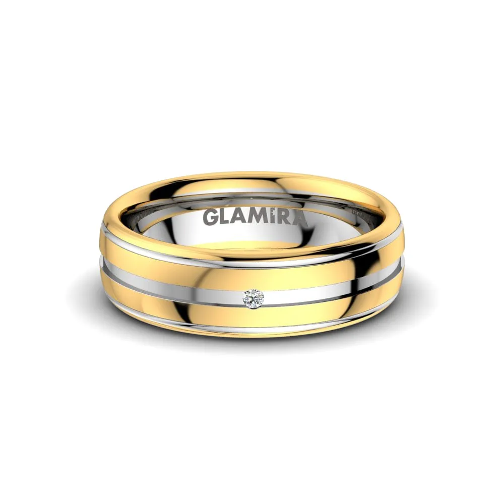 Anillo Boda Mujer Elegant Destiny 6 mm