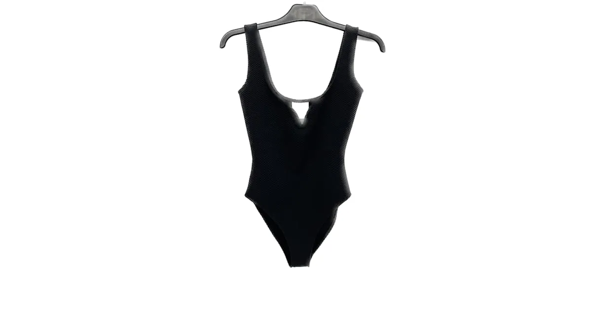 Autre Marque PARIS GEORGIA Traje de baño T.Poliéster XS Internacional Negro 