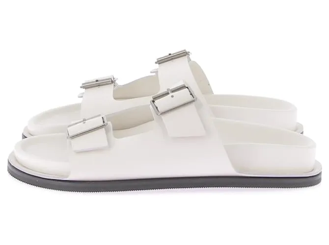 Autre Marque Sandalias ST AGNI T.EU 40 Cuero Blanco 