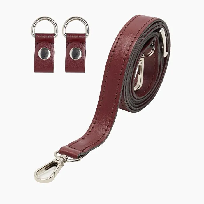 Bandolera extraslim bordeaux