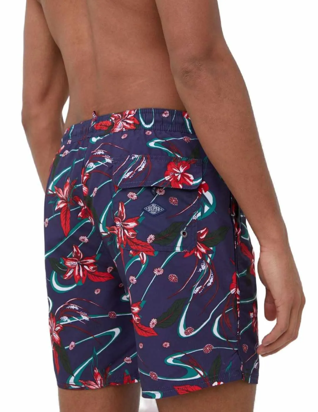 BAñADOR SUPERDRY HAWAIIAN MARINO PARA HOMBREA