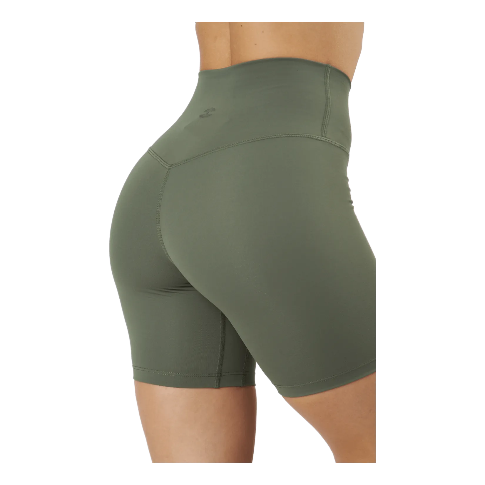 Better Bodies Core Biker Shorts Washed Green