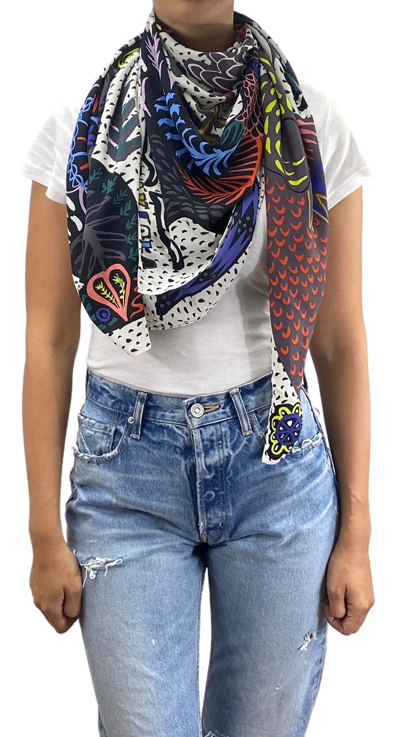 BIMBA Y LOLA Pañuelo Estampado Multicolor