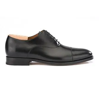 BLACK OXFORD SHOES  LEATHER OUTSOLE  WINFORD