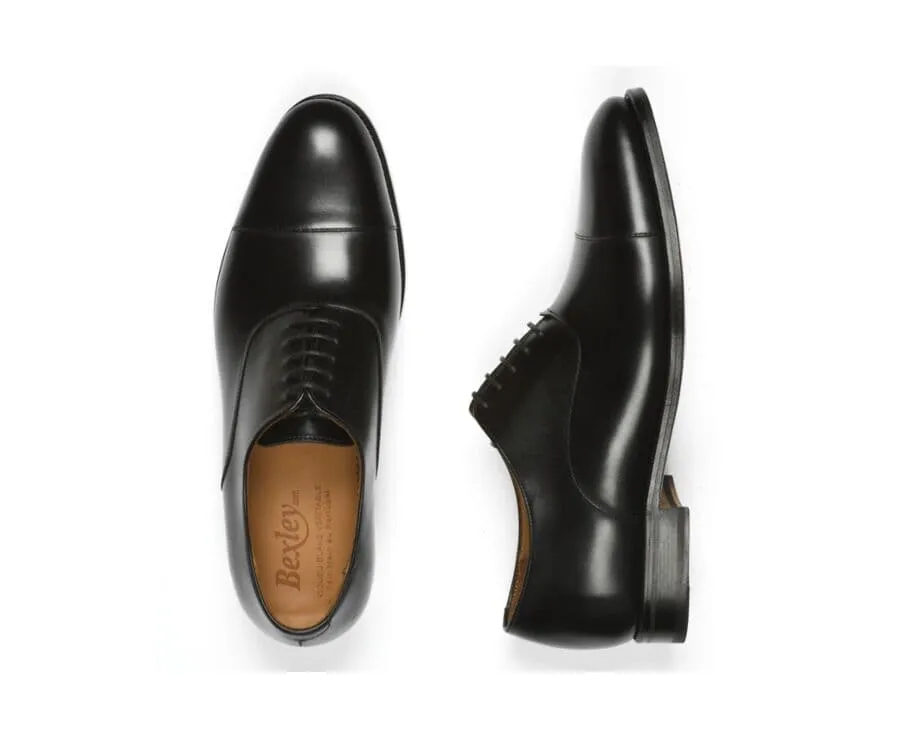 BLACK OXFORD SHOES  LEATHER OUTSOLE  WINFORD
