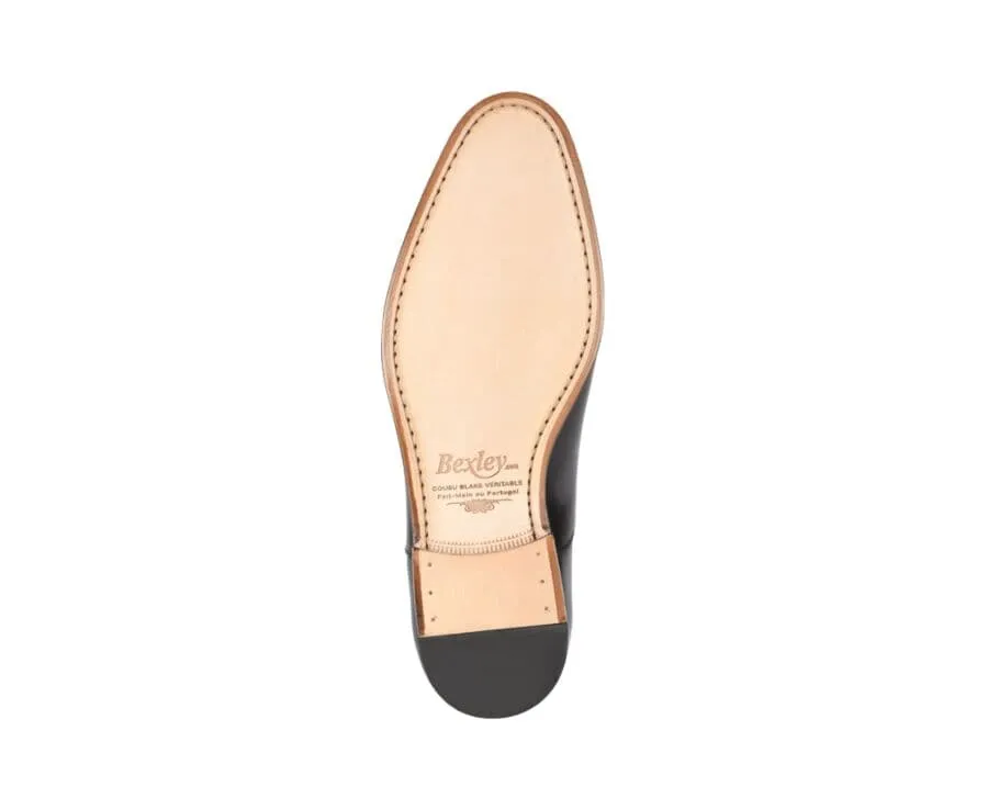 BLACK OXFORD SHOES  LEATHER OUTSOLE  WINFORD
