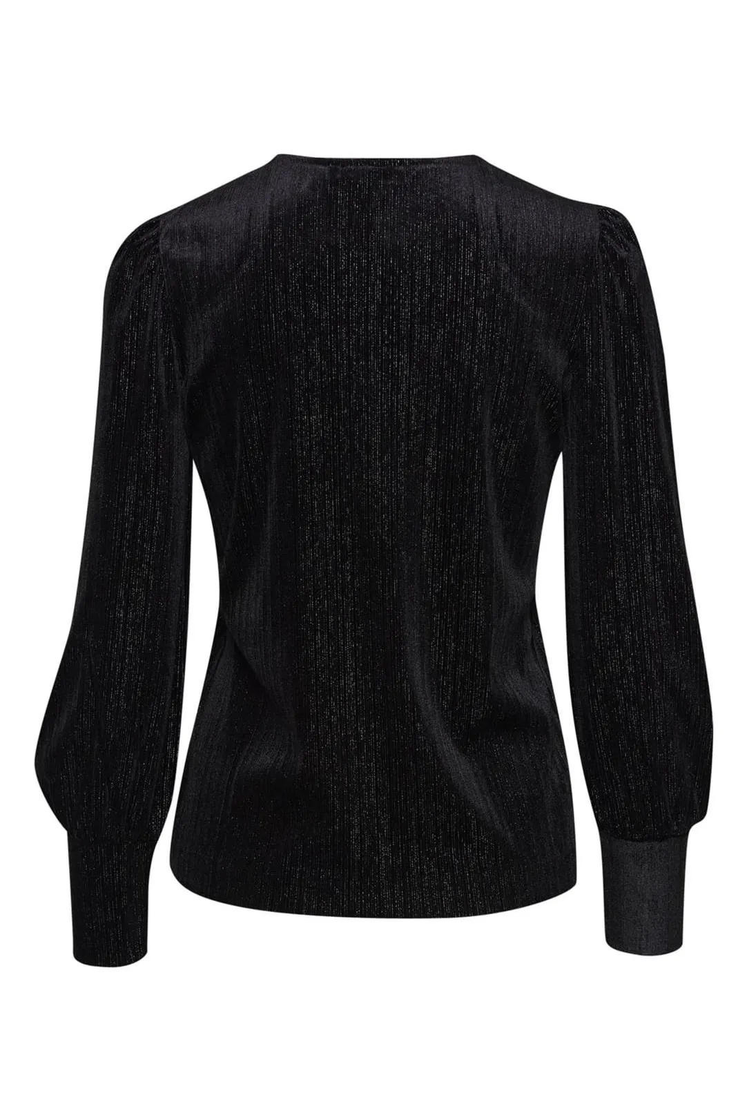 Blusa brillo Bypinea negro