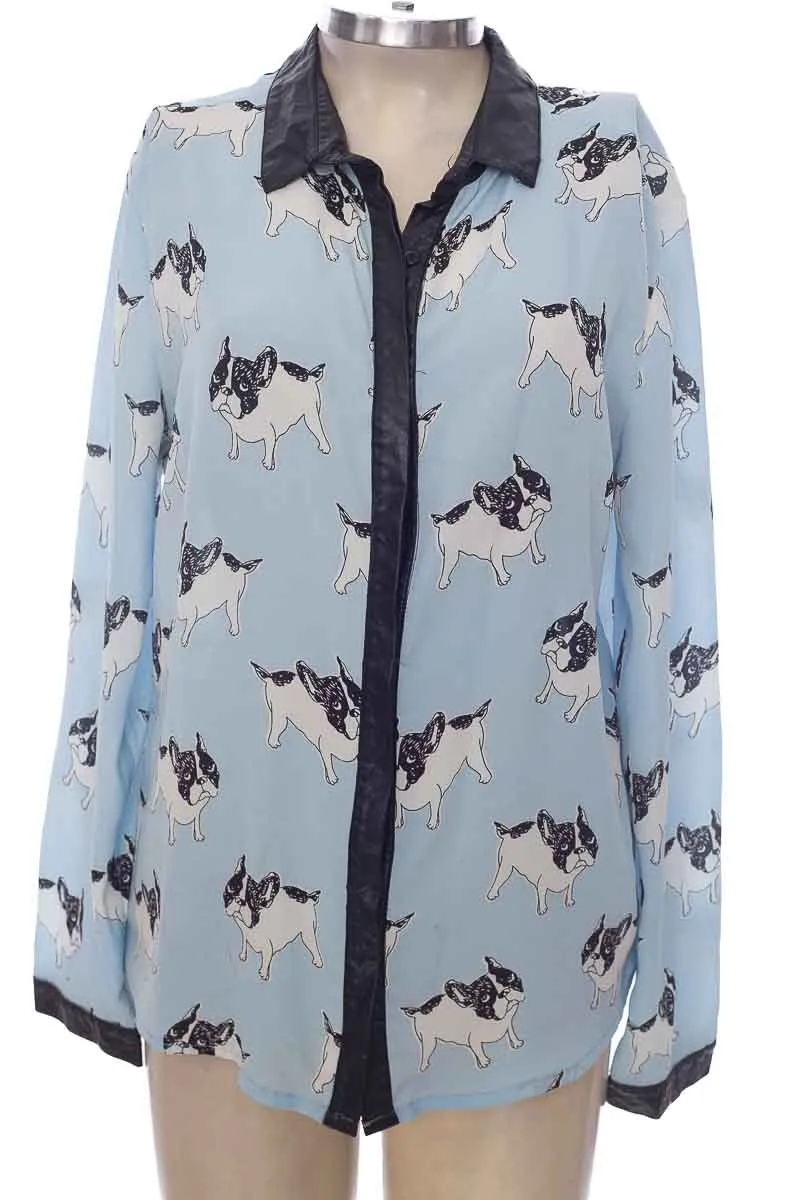 BLUSA COLOR AZUL  MY STAR