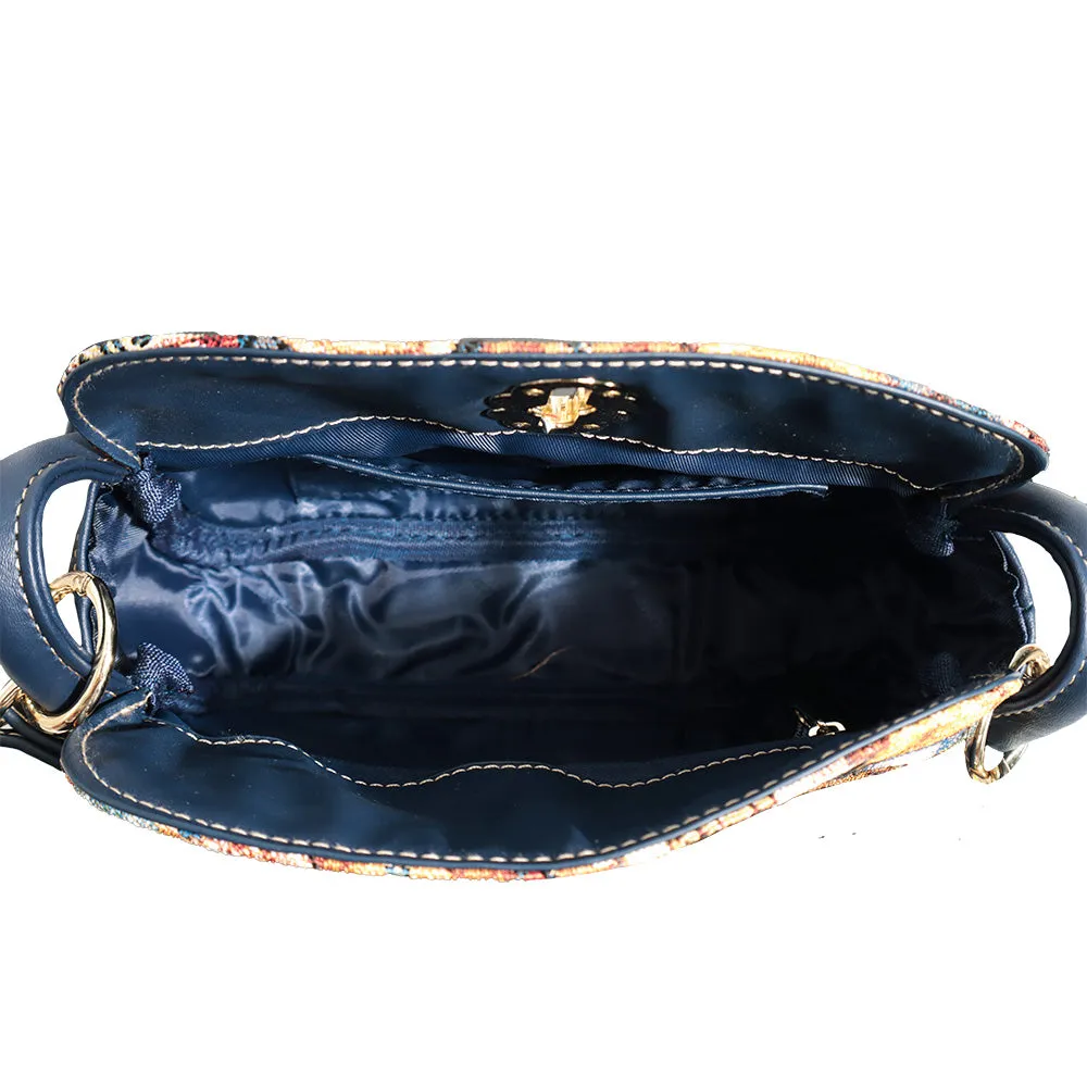 BOLSA BANDOLERA ESTAMPADO HENNEY BEAR H358