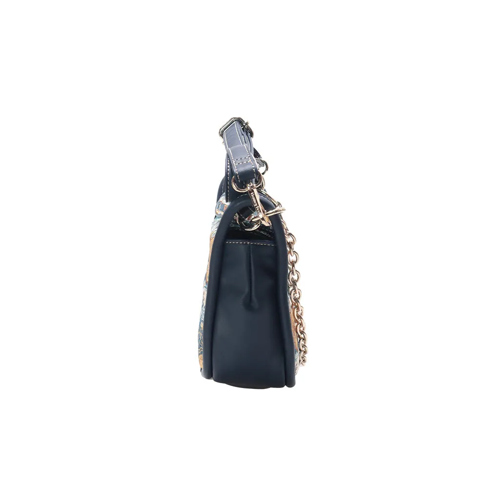 BOLSA BANDOLERA ESTAMPADO HENNEY BEAR H358
