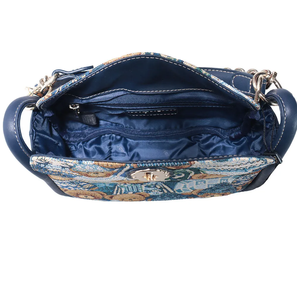 BOLSA BANDOLERA ESTAMPADO HENNEY BEAR H358