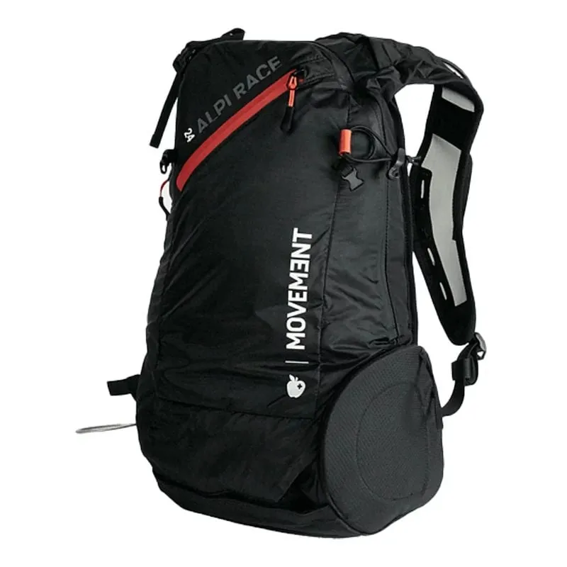 Bolsa de esquí Movement ALPI RACE 24 BACKPACK (BLACK/ RED)
