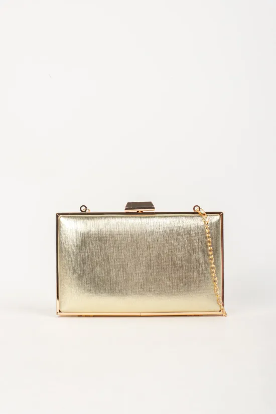 BOLSO CLUTCH JENDI  ORO