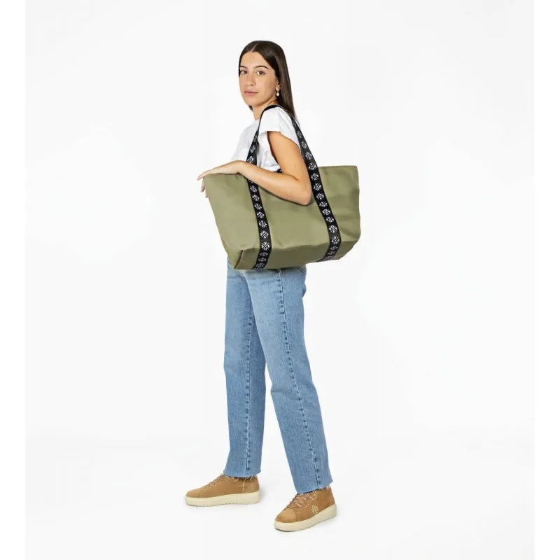 Bolso Ester Nylon Verde