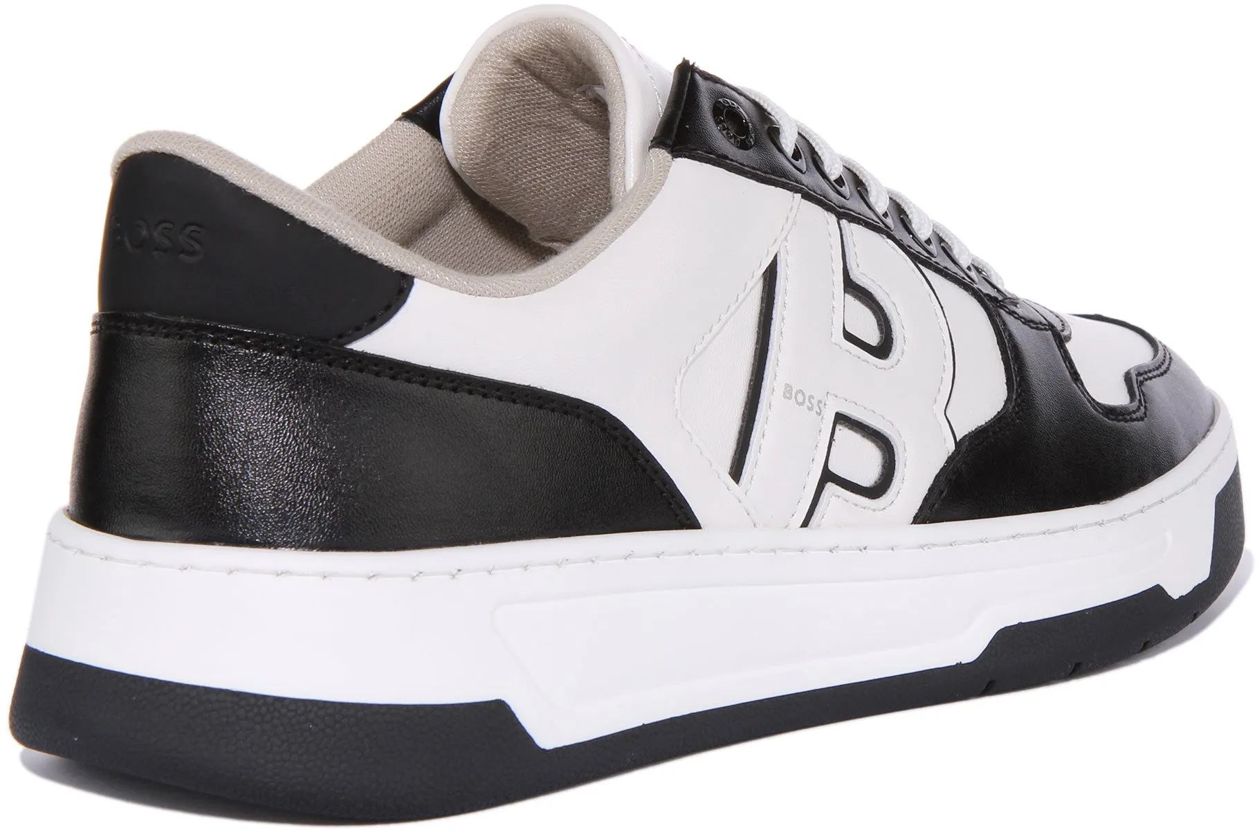 Boss Baltimore Tenn RCYPU Zapatillas con cordones para hombre en blanco