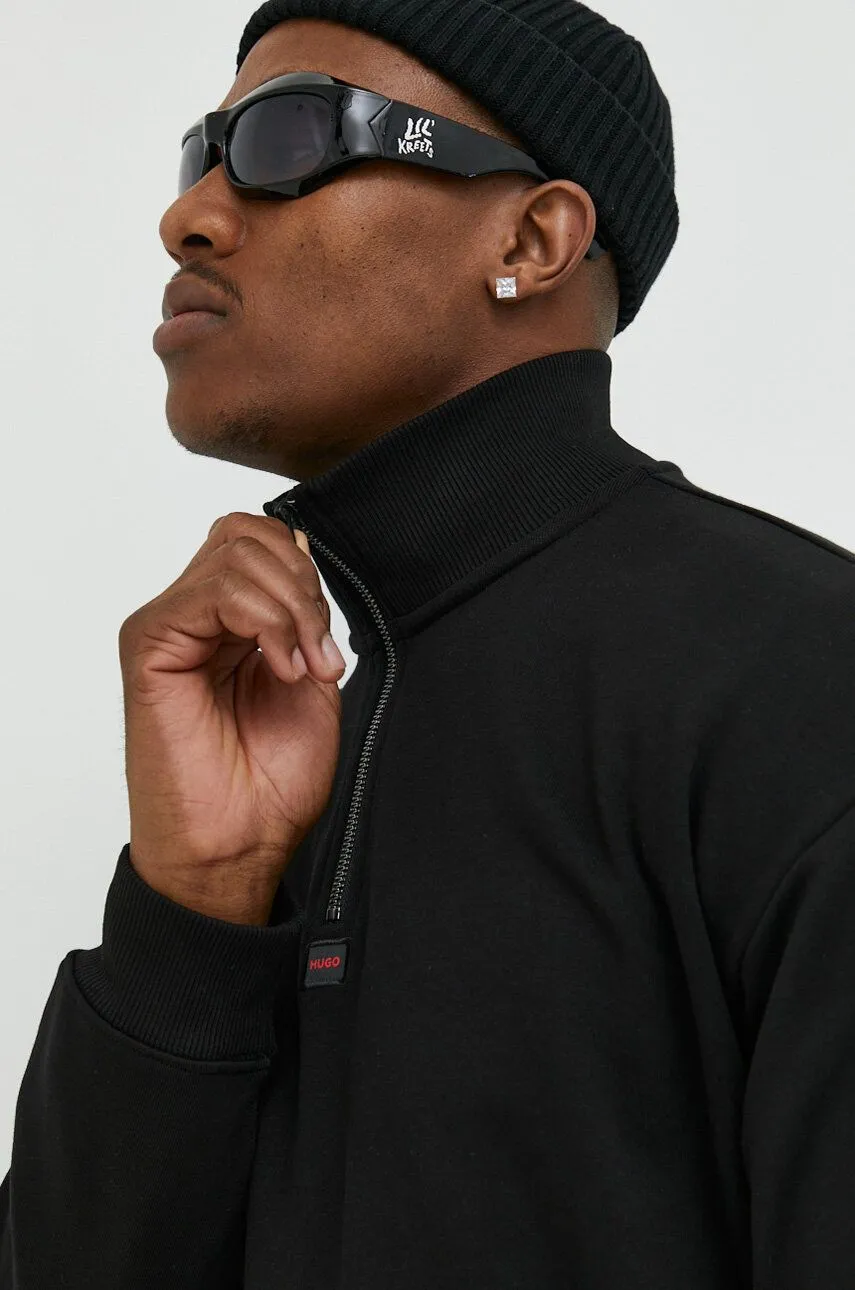 BOSS ZIPNECK SWEATSHIRT