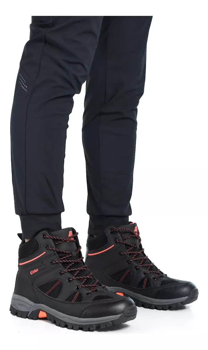 Bota Trekking Hombre Botita Hombre Importada Cleber 1781