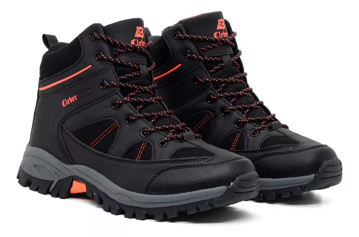 Bota Trekking Hombre Botita Hombre Importada Cleber 1781