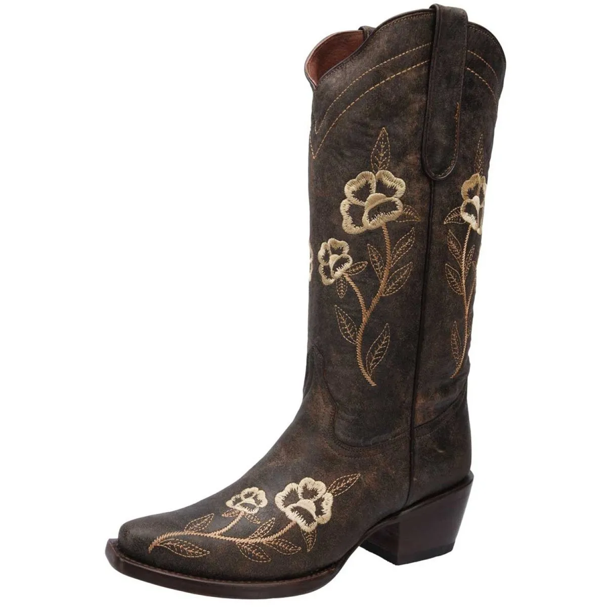 BOTAS ALTAS DE CUERO PARA MUJER CON HORMA 3X ALADINO WD469