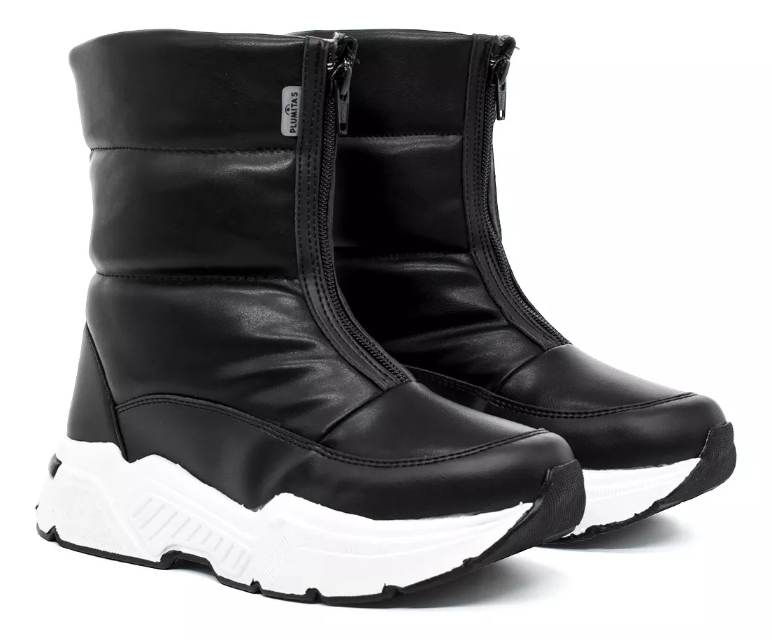 Botas Niños Pre Sky Nieve Lluvia Impermeable Plumitas 61