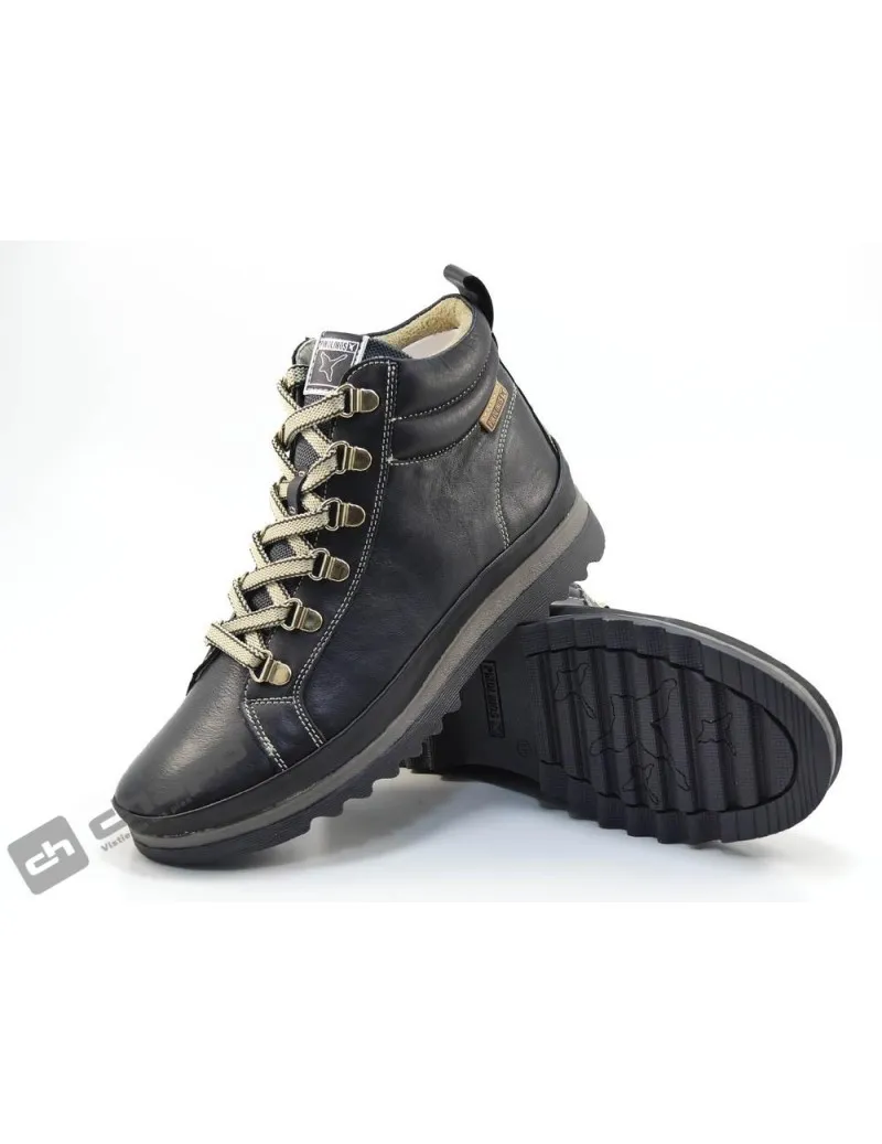 BOTINES NEGRO PIKOLINOS W3W8564