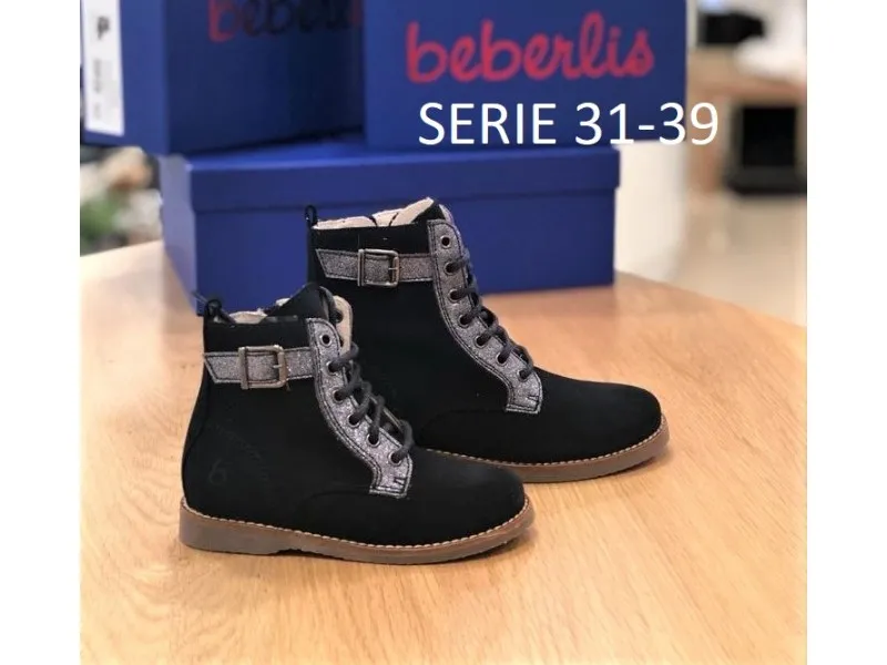 BOTÍN DE SERRAJE HIDROFUGADO 21676B BEBERLIS EN MARINO
