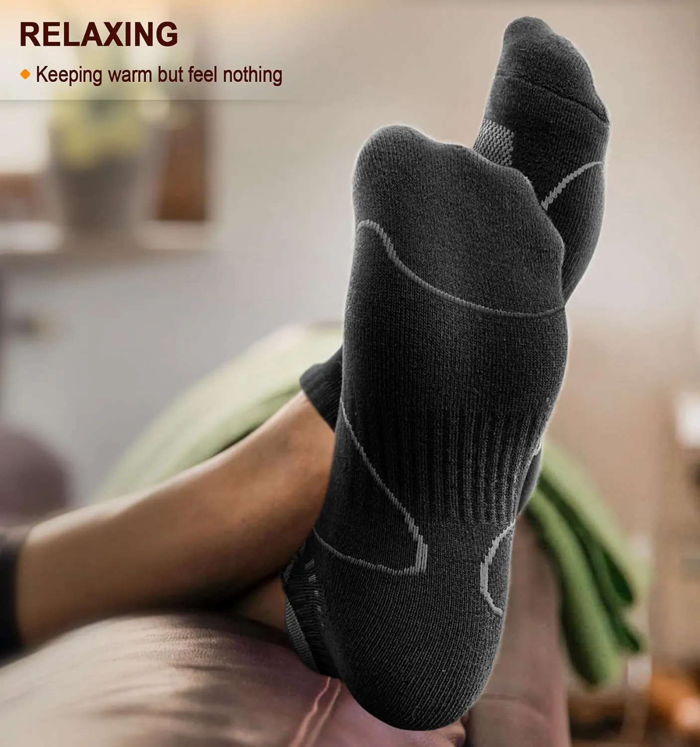BULLIANT Calcetines Tobilleros Hombre 6 Pares  Calcetines Cortos Deporte Running Ciclismo Hombre