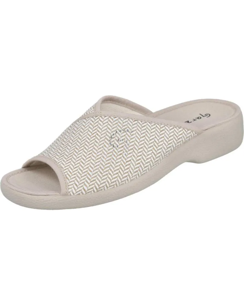 Calzado de casa GARZON  de Mujer 3258 150 ZAPATILLAS CASA MUJER  BEIGE