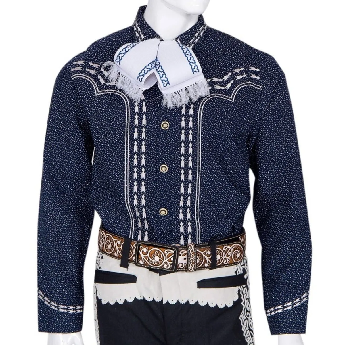 CAMISA CHARRA WHITE DIAMONDS WD873