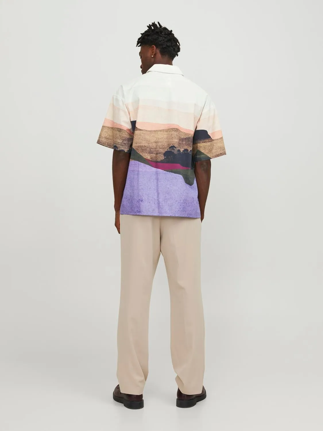 Camisa Corte wide | Violeta oscuro | Jack & Jones®