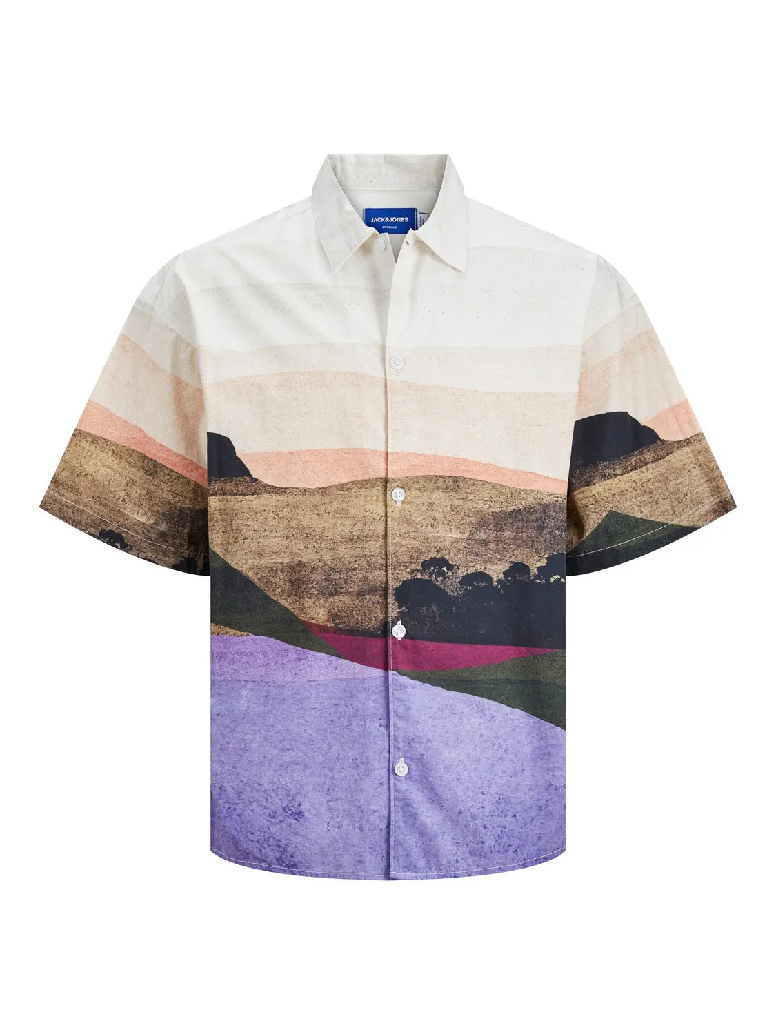 Camisa Corte wide | Violeta oscuro | Jack & Jones®