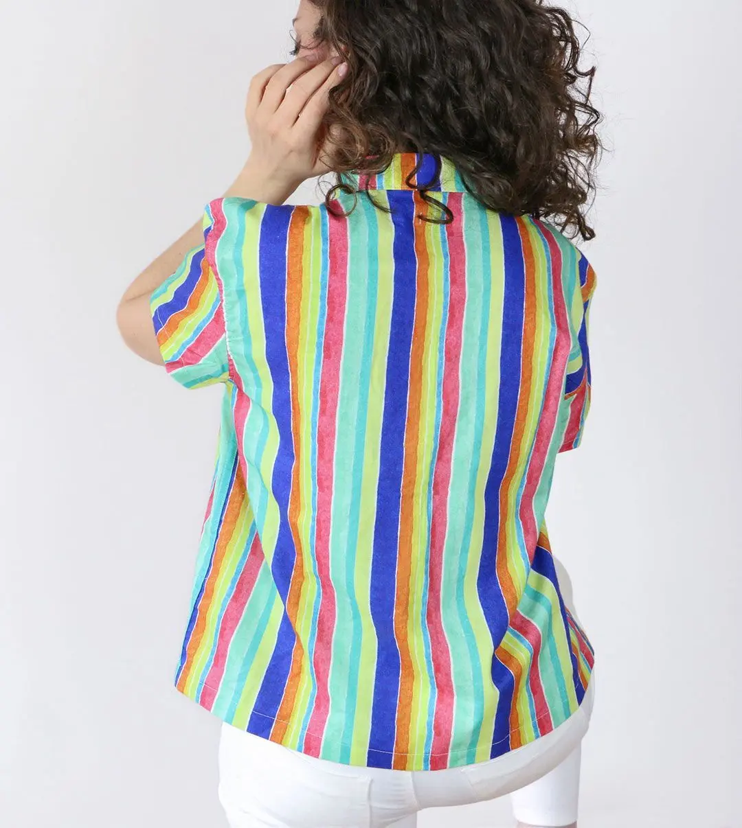 Camisa mujer coral de algodón orgánico