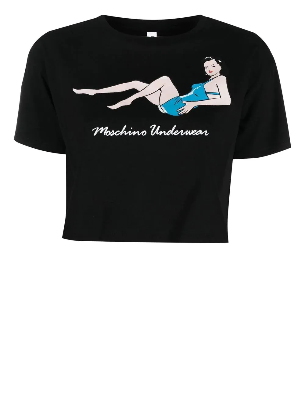 CAMISETA CROP PRINT