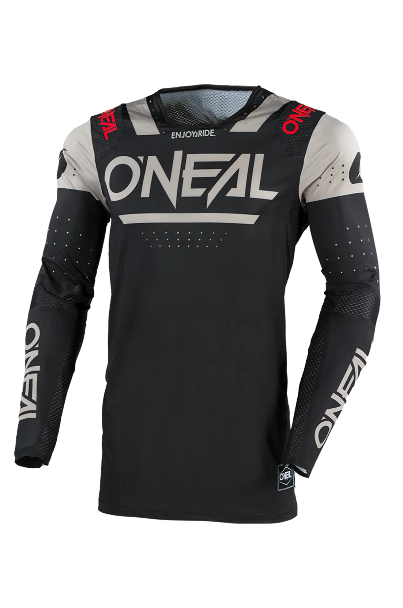 CAMISETA DE CROSS O'NEAL PRODIGY FIVE FOUR NEGROGRIS 