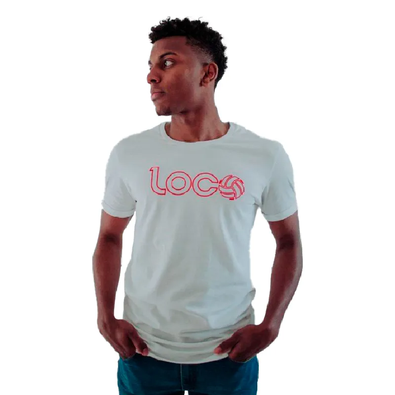 Camiseta Loco Marco Lenders Blanco Rojo | Loco