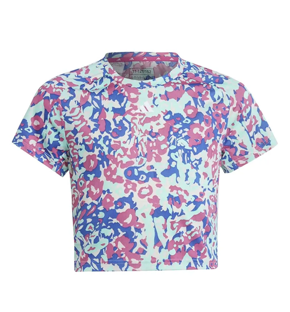 CAMISETA M/C CASUAL_NIA_ADIDAS G TRES AOP T