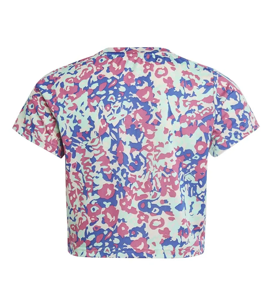 CAMISETA M/C CASUAL_NIA_ADIDAS G TRES AOP T