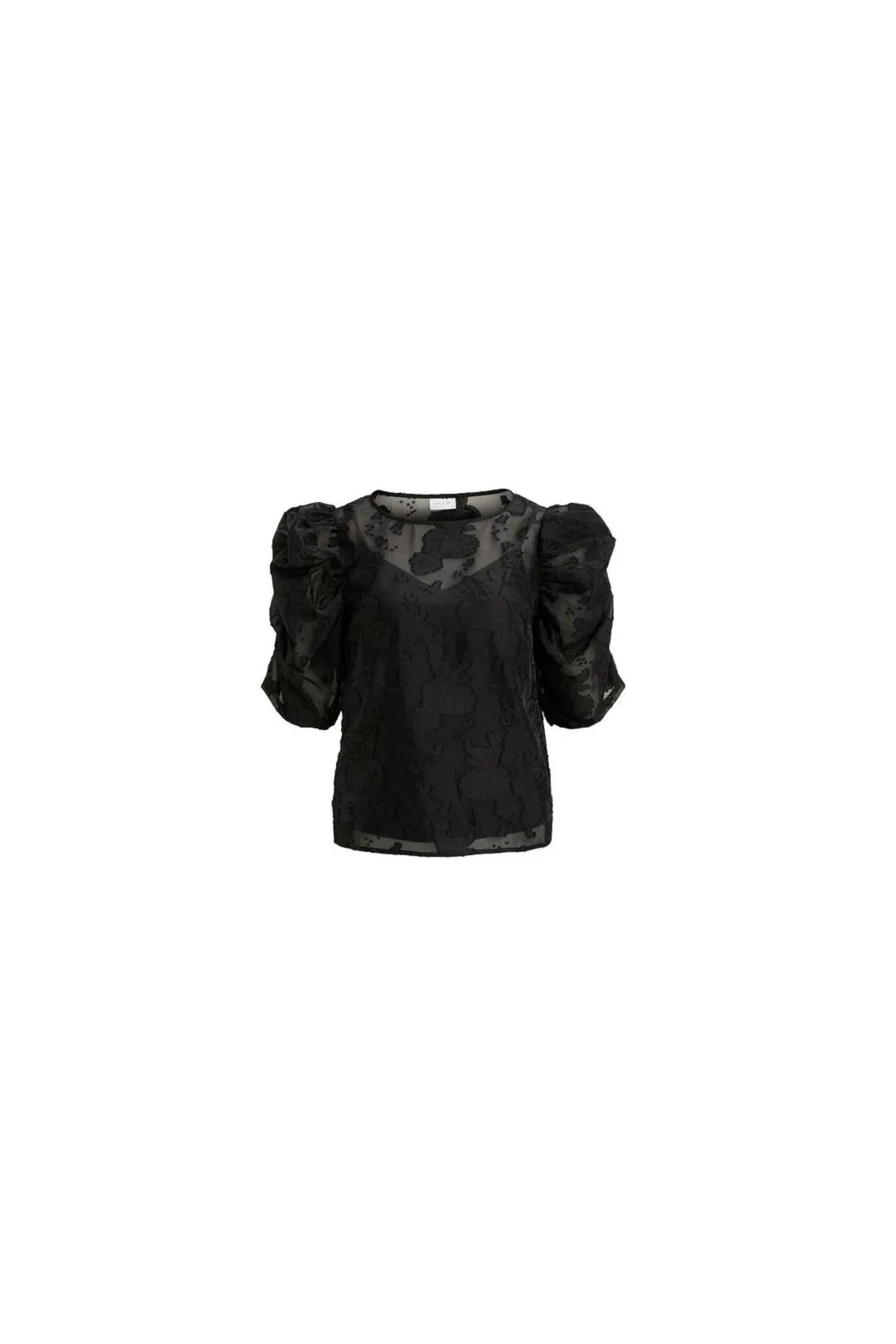 CAMISETA ORGANZA VIOMAN NEGRO