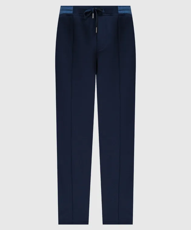 CAPOBIANCO Blue sports pants
