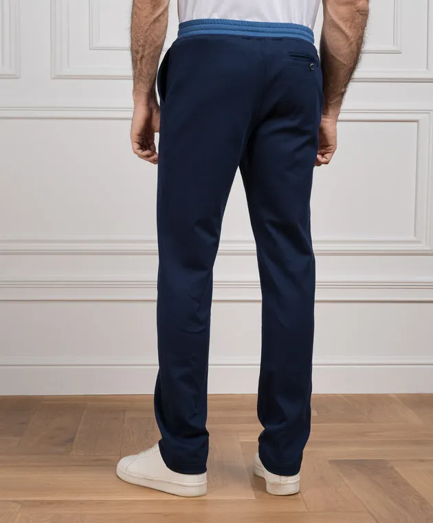 CAPOBIANCO Blue sports pants