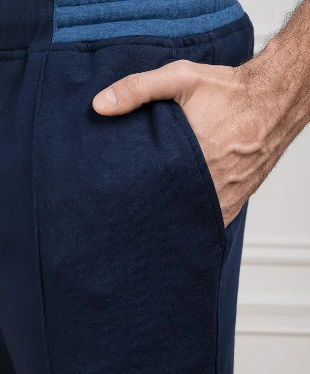 CAPOBIANCO Blue sports pants