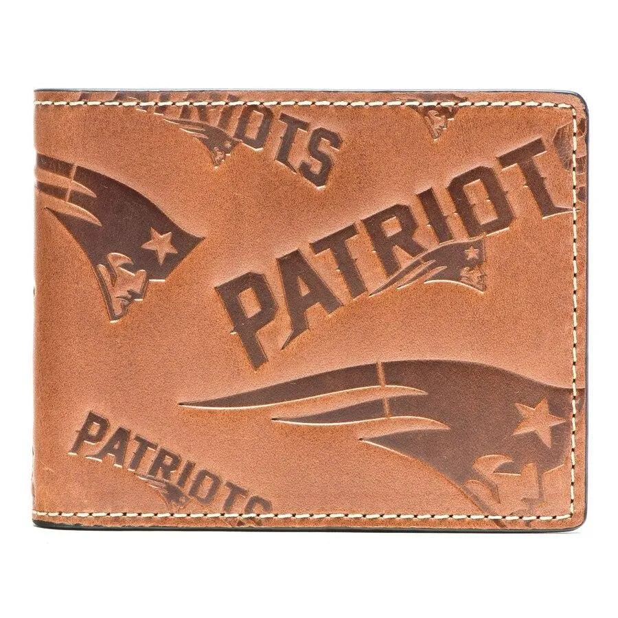 Cartera NFL Jmf Grabada Patriots