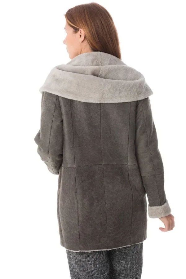 Cazadora Mujeres Intuition Voyelle Taupe Vieilli