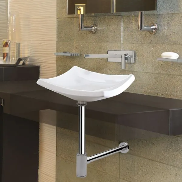 CESPOL LAVABO CON REGISTRO LARGO 40CM CR