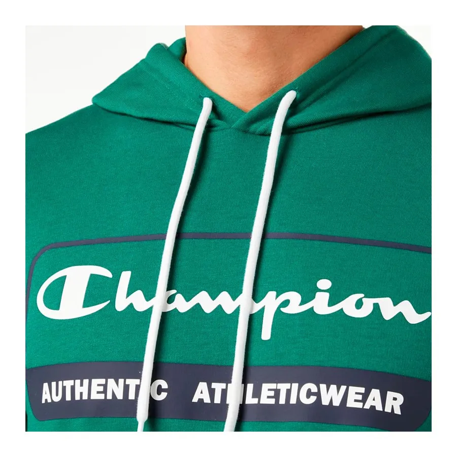 CHAMPION SUDADERA HOMBRE 219161GS524 EVG VERDE