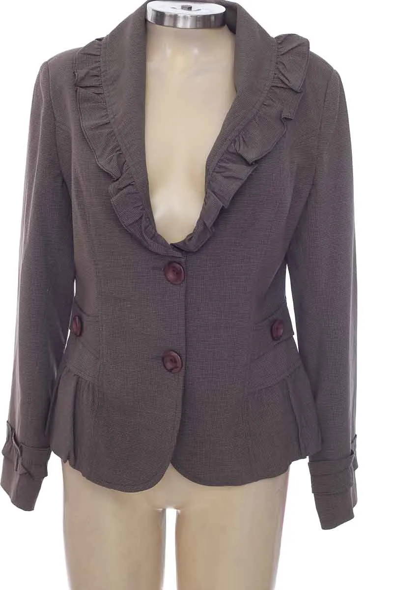 CHAQUETA / ABRIGO COLOR GRIS  YARIDY