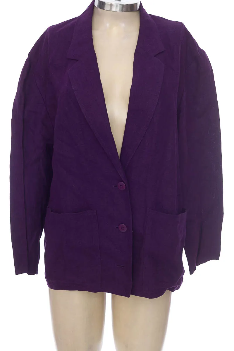 CHAQUETA / ABRIGO COLOR MORADO  CLOSEANDO
