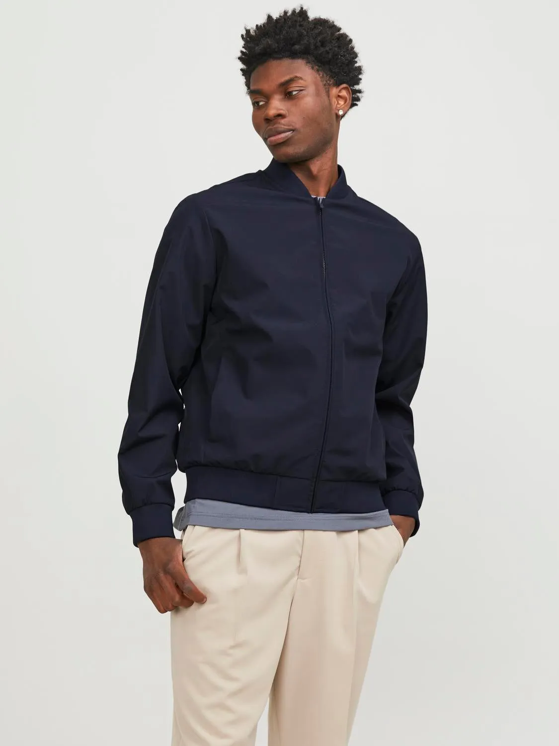 Chaqueta bomber | Azul oscuro | Jack & Jones®